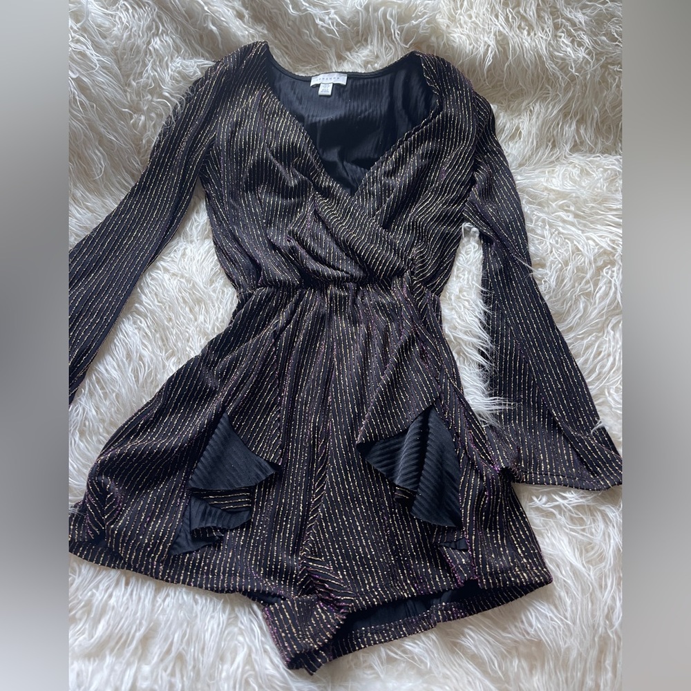 Topshop sparkle romper